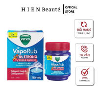 Dầu Bôi Ấm Ngực Vicks VapoRub Xtra Strong Vaporizing Ointment 100g