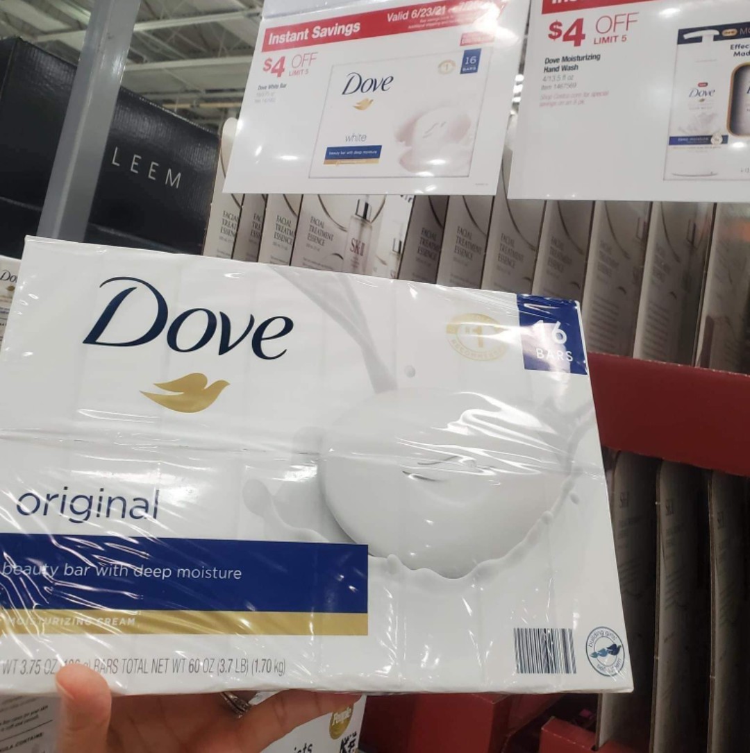 Xà Bông Cục Dove Mỹ Set 16 Cục