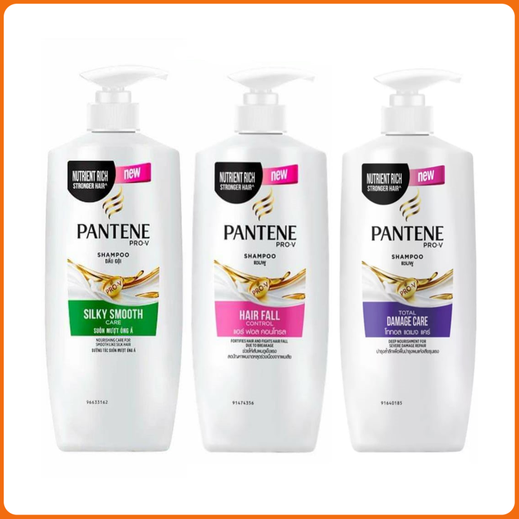 Dầu gội đầu Pantene 450ml Thái Lan nuôi dưỡng tóc từ bên trong dưỡng da đầu và mang lại cho bạn mái tóc chắc khoẻ