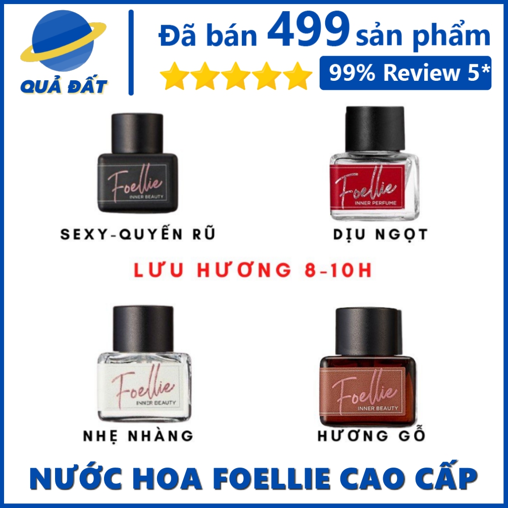 [HCM]Nước Hoa Vùng Kín Foellie Foellie Inner Perfume 5ml