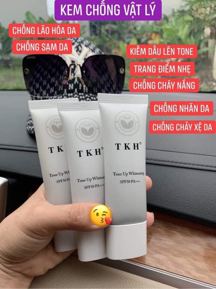 [Chính Hãng]Kem Chống Nắng _Trần Kim Huyền+Tặng Mặt Nạ Cam Đỏ