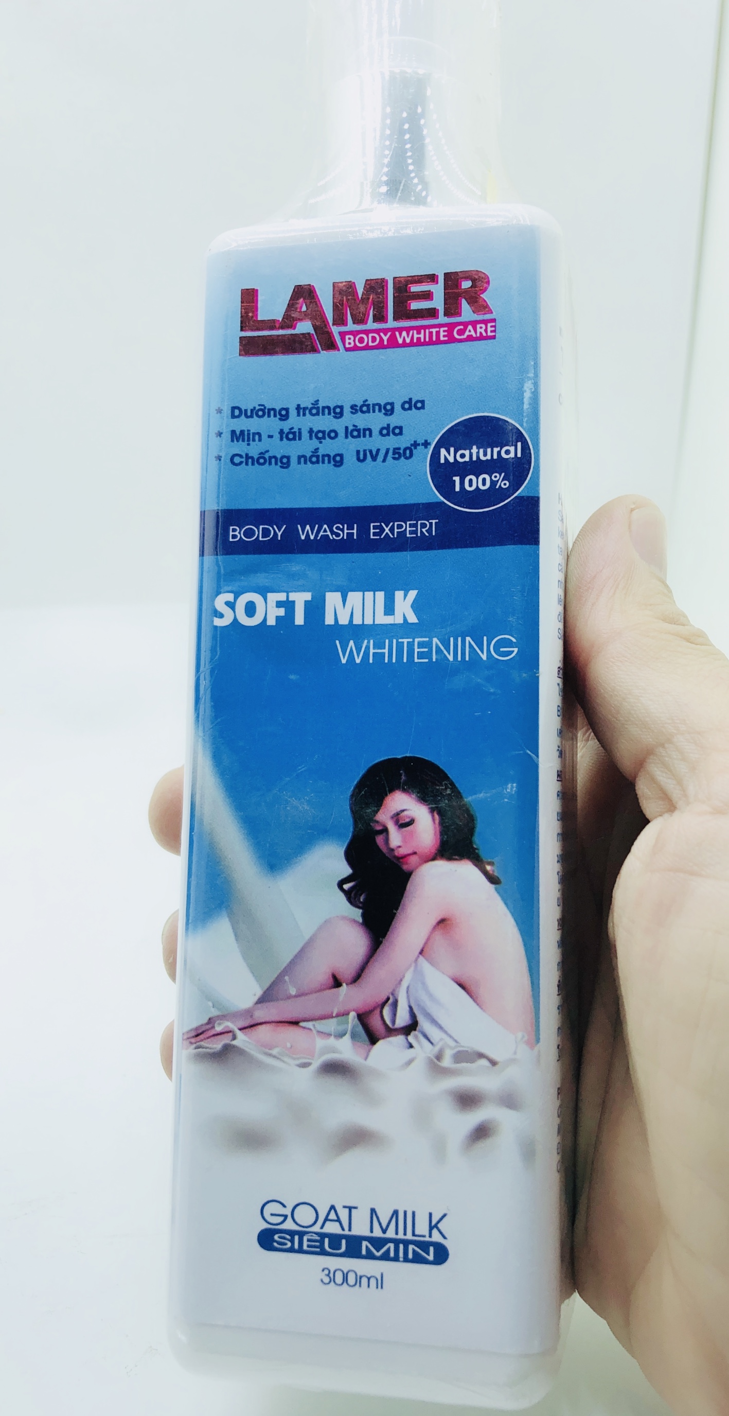 [Hcm]Kem Cốt Kem Body Lamer Siêu Trắng Da Đa Chức Năng Xanh Dương 300Ml