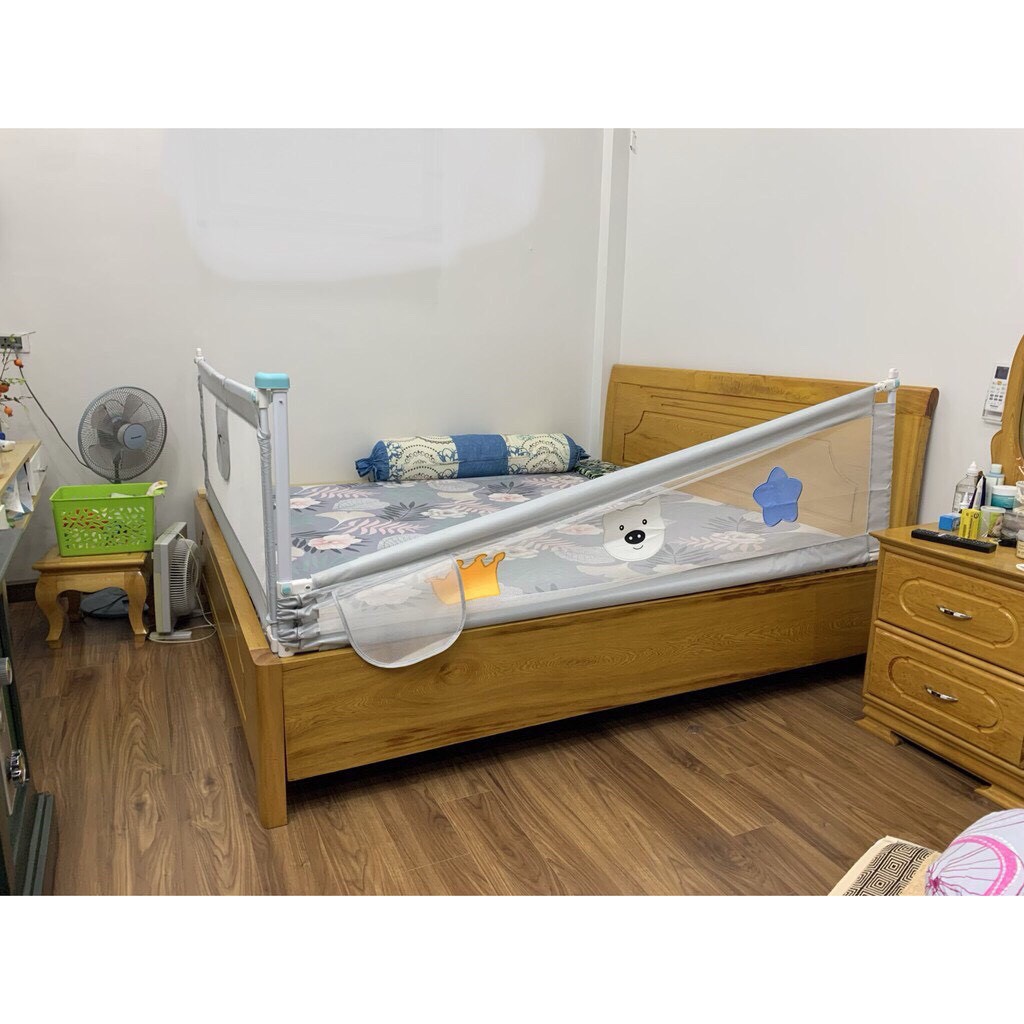 Thanh chắn giường BabyStar hàng cao cấp bảo hành 12 tháng từ NSX