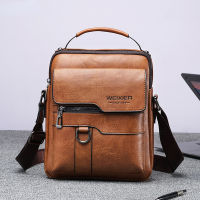 ELACCENT ⚡ túi đeo chéo nam ví da nam tui đeo chéo cho nam Túi Đưa Thư Thời Trang Nam Túi Đeo Vai Dung Tích Lớn Retro Da PU Châu Âu Và Mỹ Túi Xách Ba Lô Du Lịch cặp