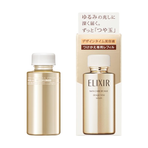 Tinh Chất Săn Chắc Da Chống Lão Hóa Shiseido Elixir Design Time Serum (40Ml) Nhật Bản Nội Địa - Lõi Thay Thế Refill