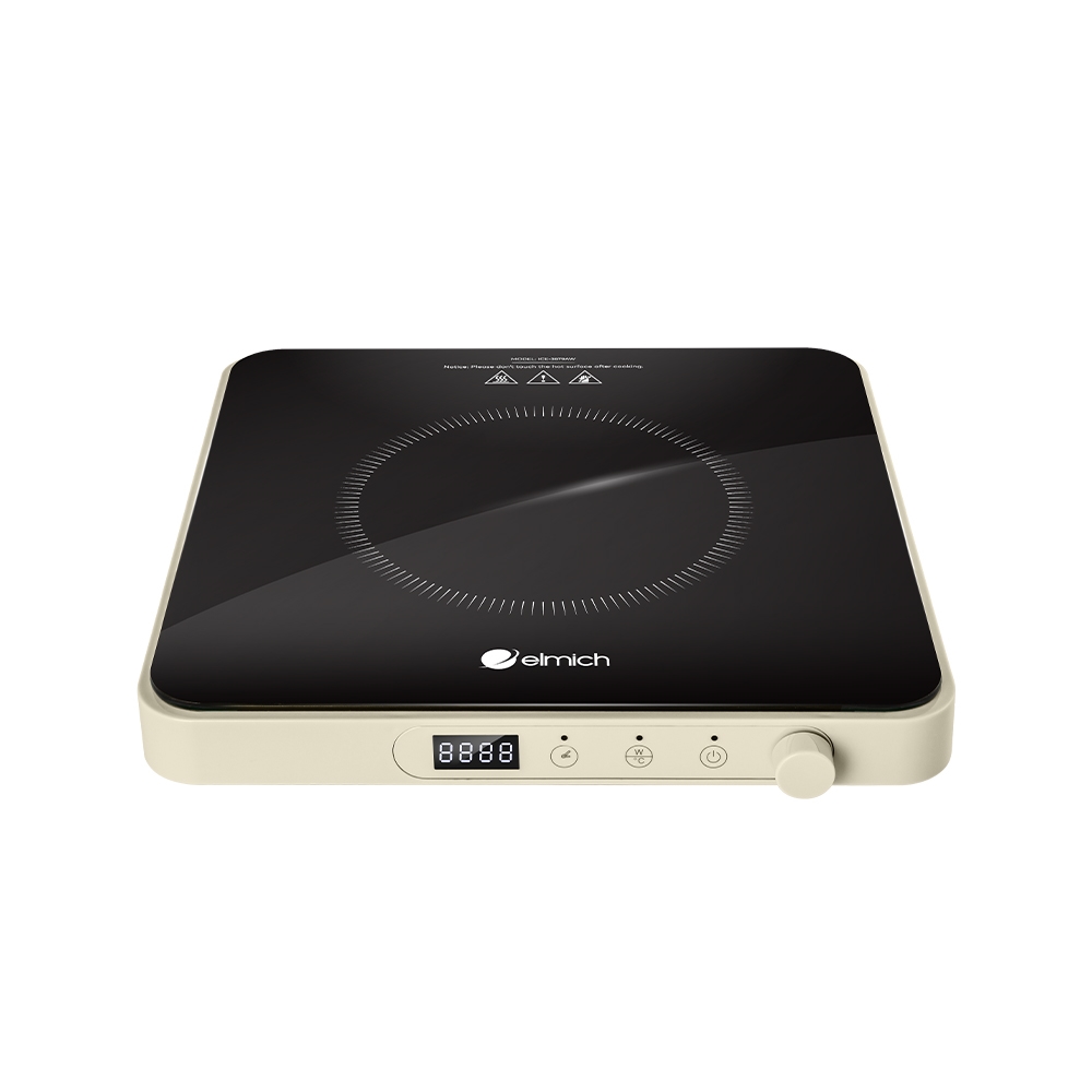 Bếp từ đơn Elmich ICE-3879 - Xanh Mint, 2100W, Kích thước 310x325mm