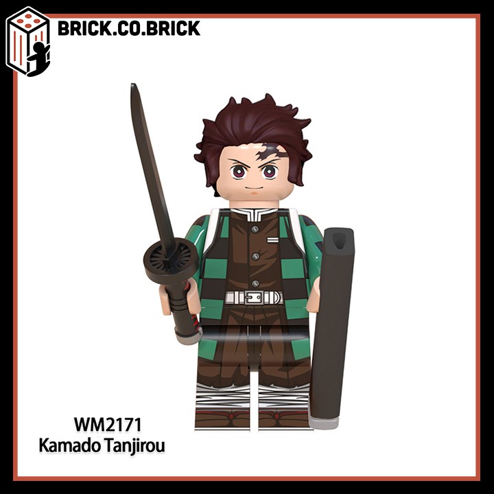 Demon Slayer Đồ Chơi Lắp Ráp Mô Hình Minifigure Kimetsu No Yaiba Anime Thanh Gươm Diệt Quỷ MỚI NHẤT 