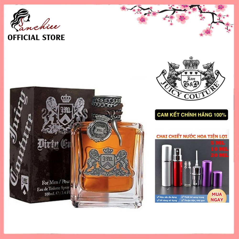 Nước Hoa Juicy Couture Dirty English For Men 100Ml Juicy Couture. Mẫu Thử (5/10/20Ml)