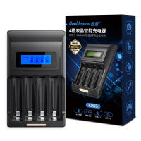 Bộ Sạc AA AAA Tự Ngắt + 4 Pin AA 3300mAh - Sạc Pin DP-K98 2A 3A Kèm 4 Pin AA Dung Lượng Cao Cho Thiết Bị Điện Tử - Đồ Chơi Trẻ Em - Micro Karaoke - Pin Đồng Hồ Treo Tường
