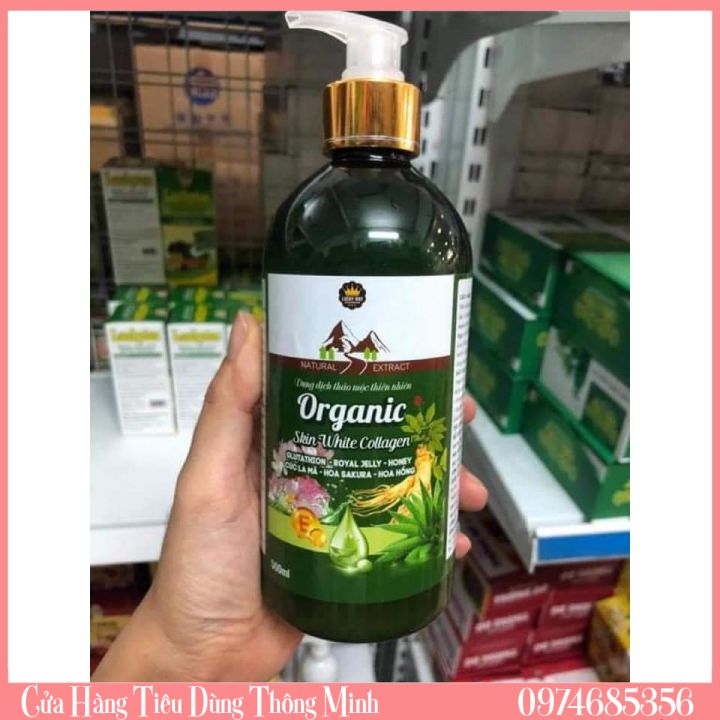 Dung Dịch Sữa Tắm Organic - Luckky Way Group 100% Thảo Mộc Thiên Nhiên