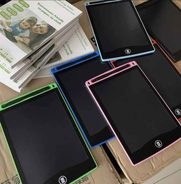 Combo 3 Bảng Viết tự xóa LCD Bảng Vẽ Điện Tử Thông Minh Tự Động Xóa Thúc Đẩy Tư Duy Sáng Tạo Cho Bé