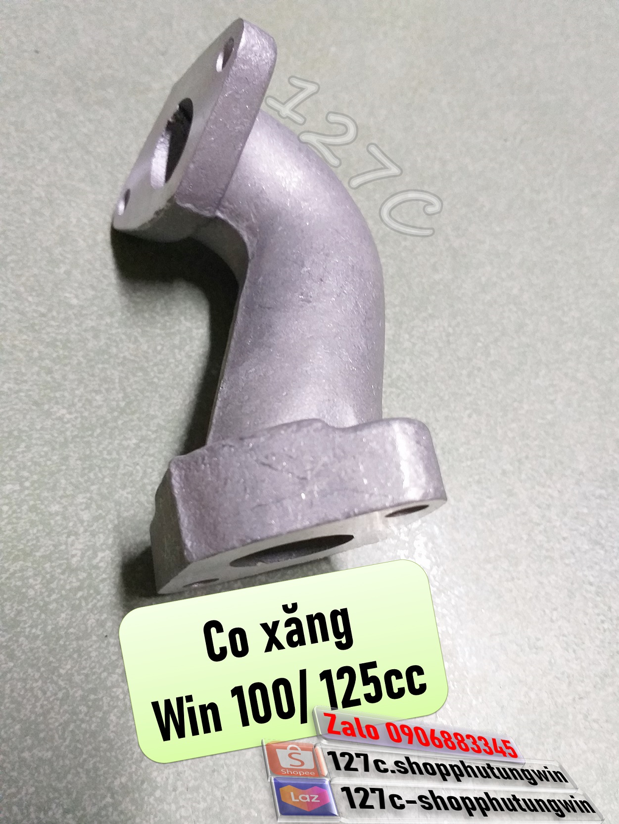 [HCM] Co xăng Win 100/ 125cc (Chất nhôm dầy)