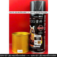 Sơn Xịt Samurai 1102 – Màu Vàng Honda (Honda Yellow) | Chuẩn Màu Zin – Tươi Sáng – Bám Dính Cực Tốt