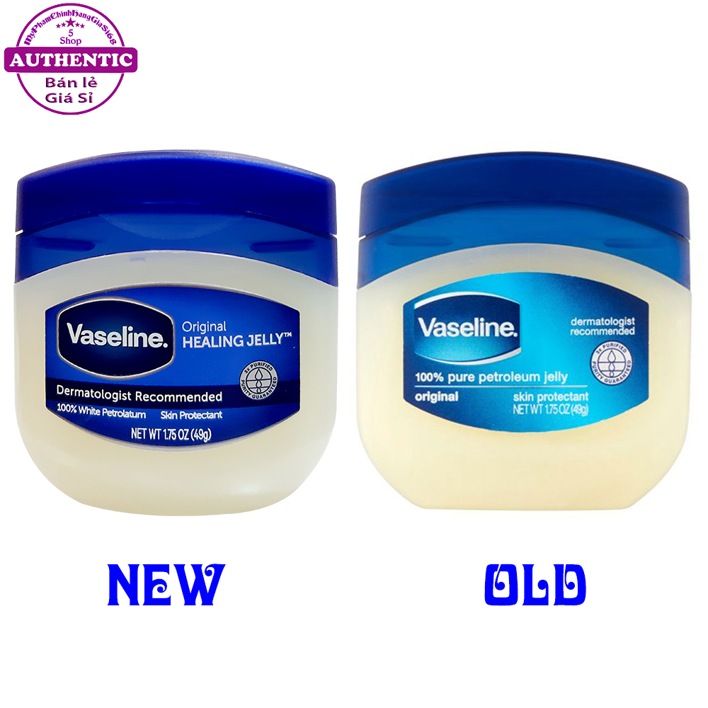 Sáp Dưỡng Ẩm VASELINE 100% PURE PETROLEUM JELLY 49g USA