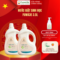 [TẶNG SET QUÀ] Nước giặt sinh học Fuwa3e 3.5L enzyme sinh học tự nhiên - không gây kích ứng da