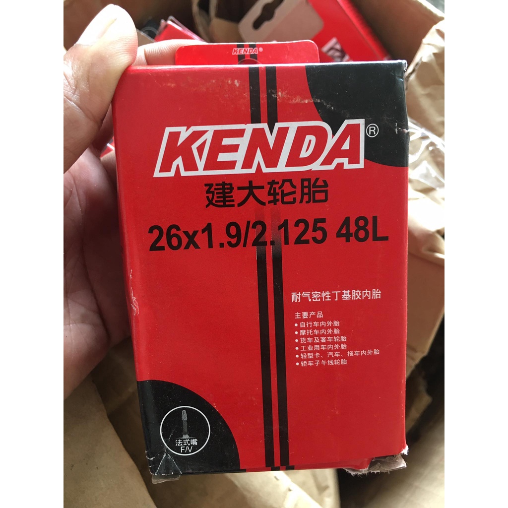 [FREESHIP MAX] Săm xe đạp KENDA NHẬP KHẨU List TỔNG HỢP 700C/20/24/26/27.5/29inch x 1.95 FV 48mm.