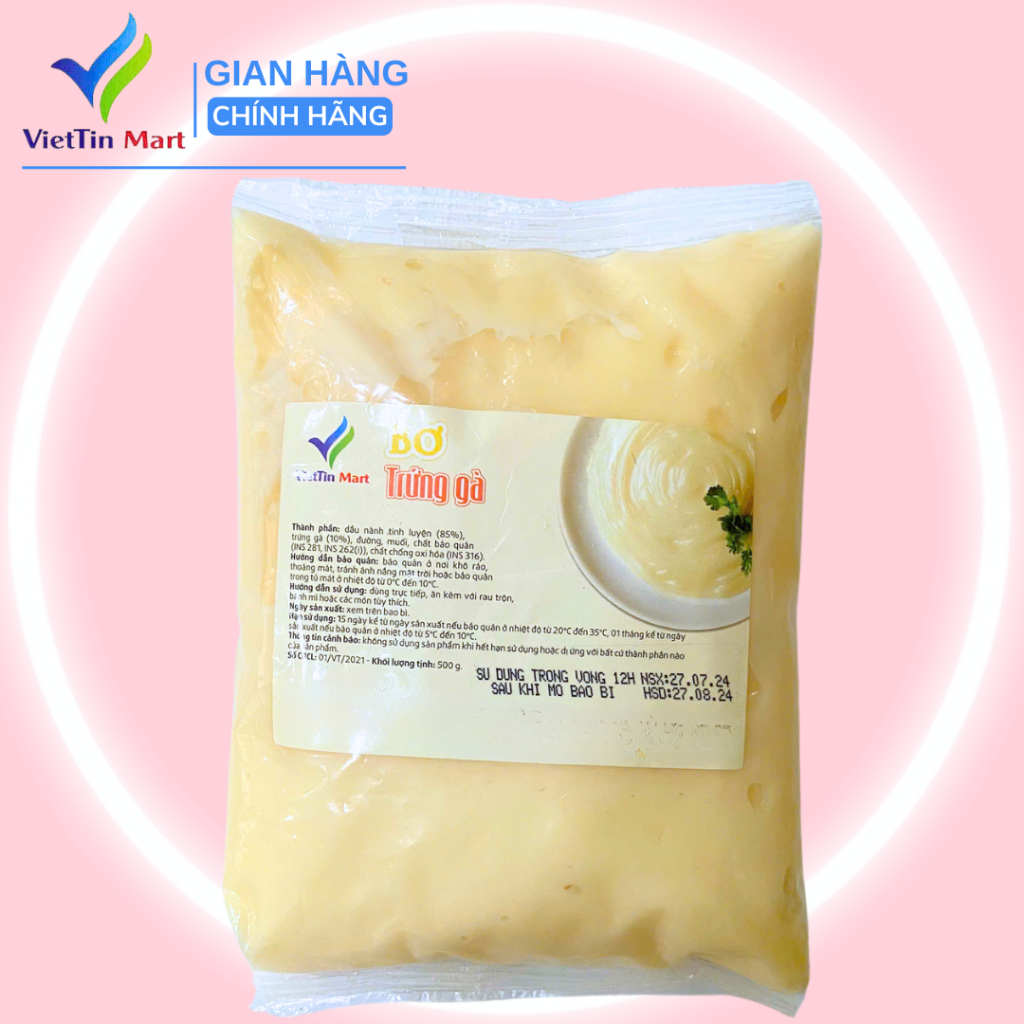 [ Chỉ giao HCM]  Bơ trứng gà 500g - Viettinmart