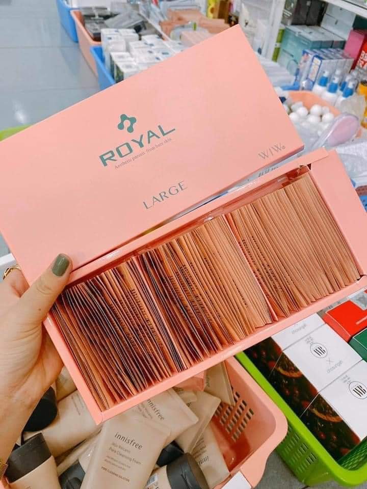 3 Gói Serum Nhau Thai Cuống Rốn Royal - Kem Dưỡng Trắng Da Mặt