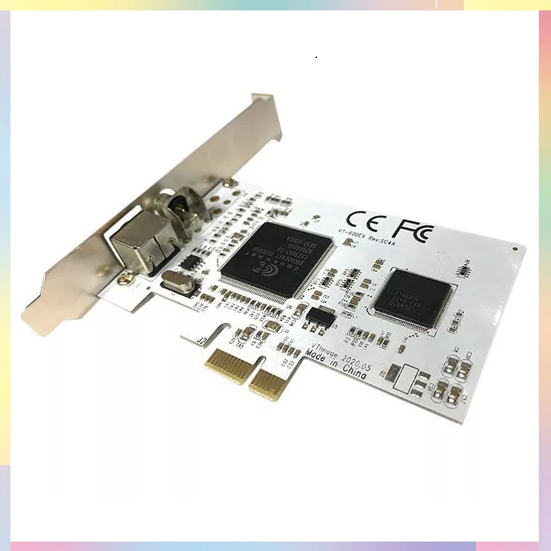 Card ghi hình PCI Ex - AV trắng - Pci-e Expansion Card Pcie To Av Surveillance Hd 640x480 Resolution