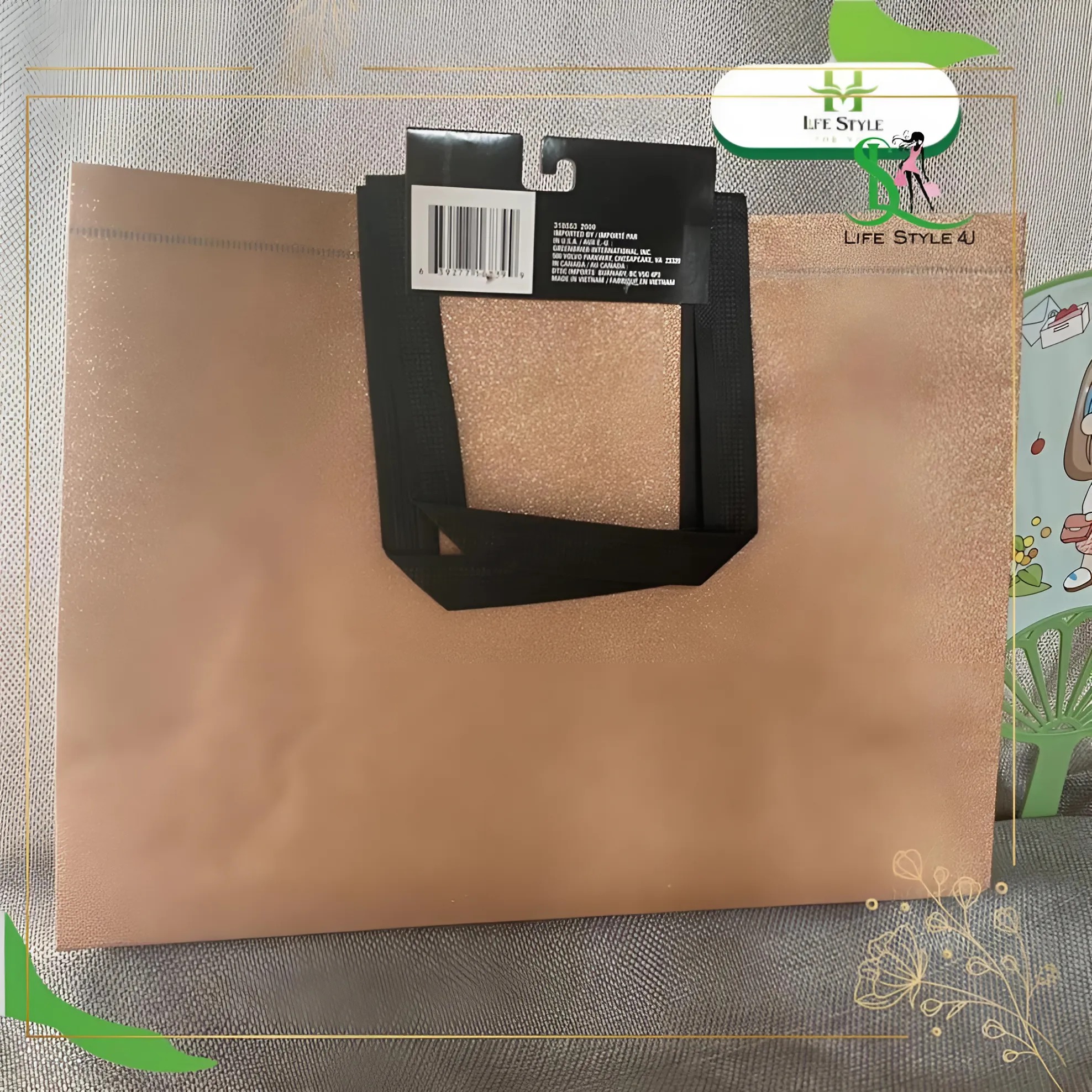 Túi đựng quà túi tote vải không dệt túi quà tặng ánh kim sang trọng giá rẻ - Life Style 4U