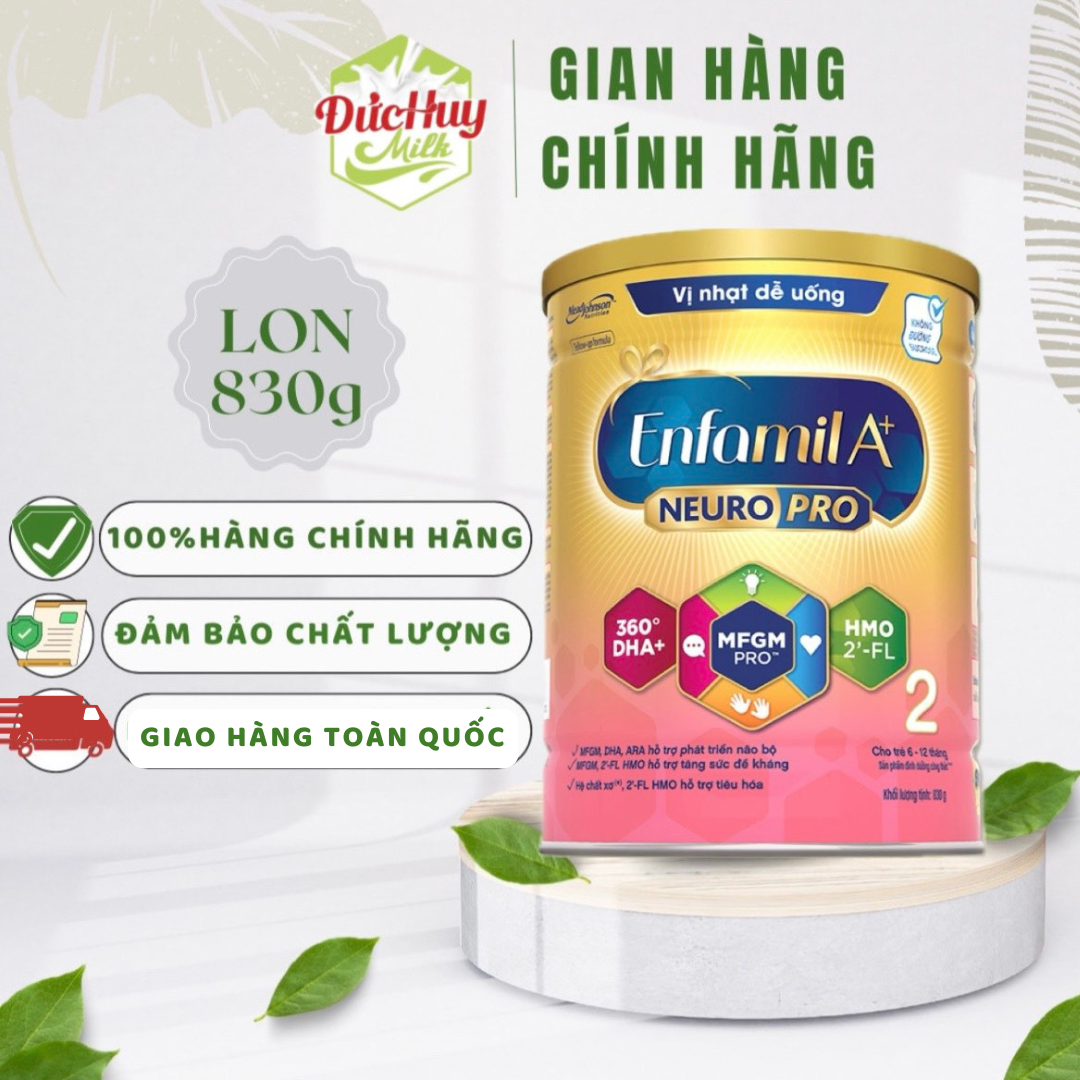 Sữa bột Enfamil A+ NEURO PRO Mới