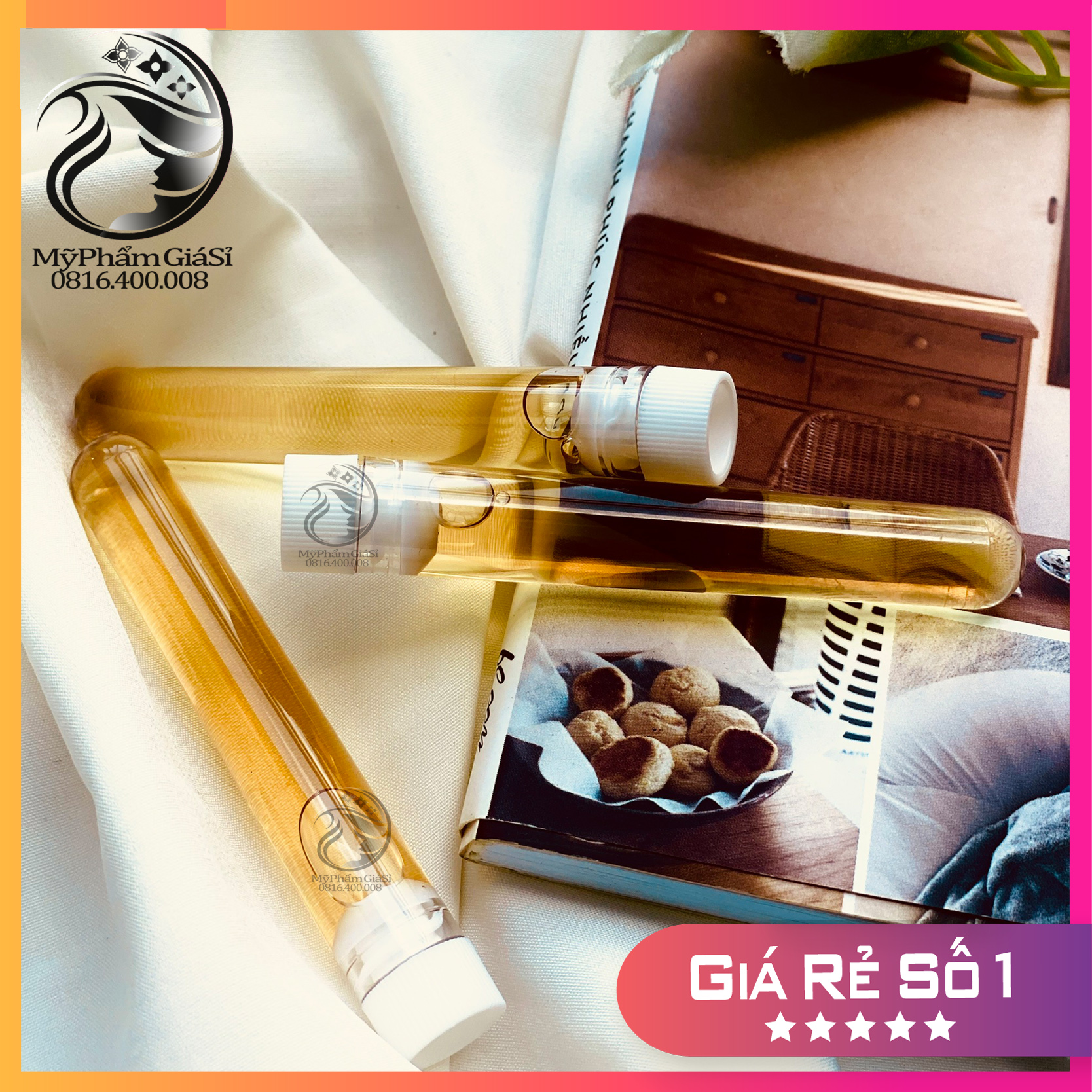 Tinh Chất Sâm Tươi Dưỡng Trắng Da – Bảo Vệ Da Se Khít Lỗ Chân Lông 5ml Handmade