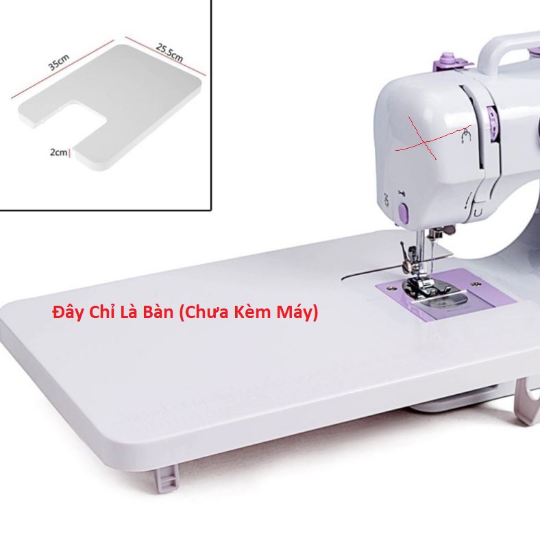 Bàn mở rộng máy may mini gia đình bằng nhựa ABS thích hợp dùng cho máy may mini gia đình UFR705/FHSM