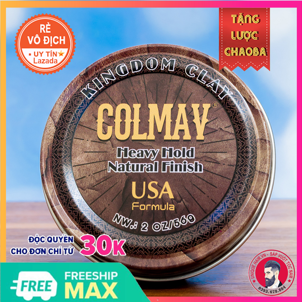 Sáp Vuốt Tóc Kingdom Clay 56G Cao Cấp