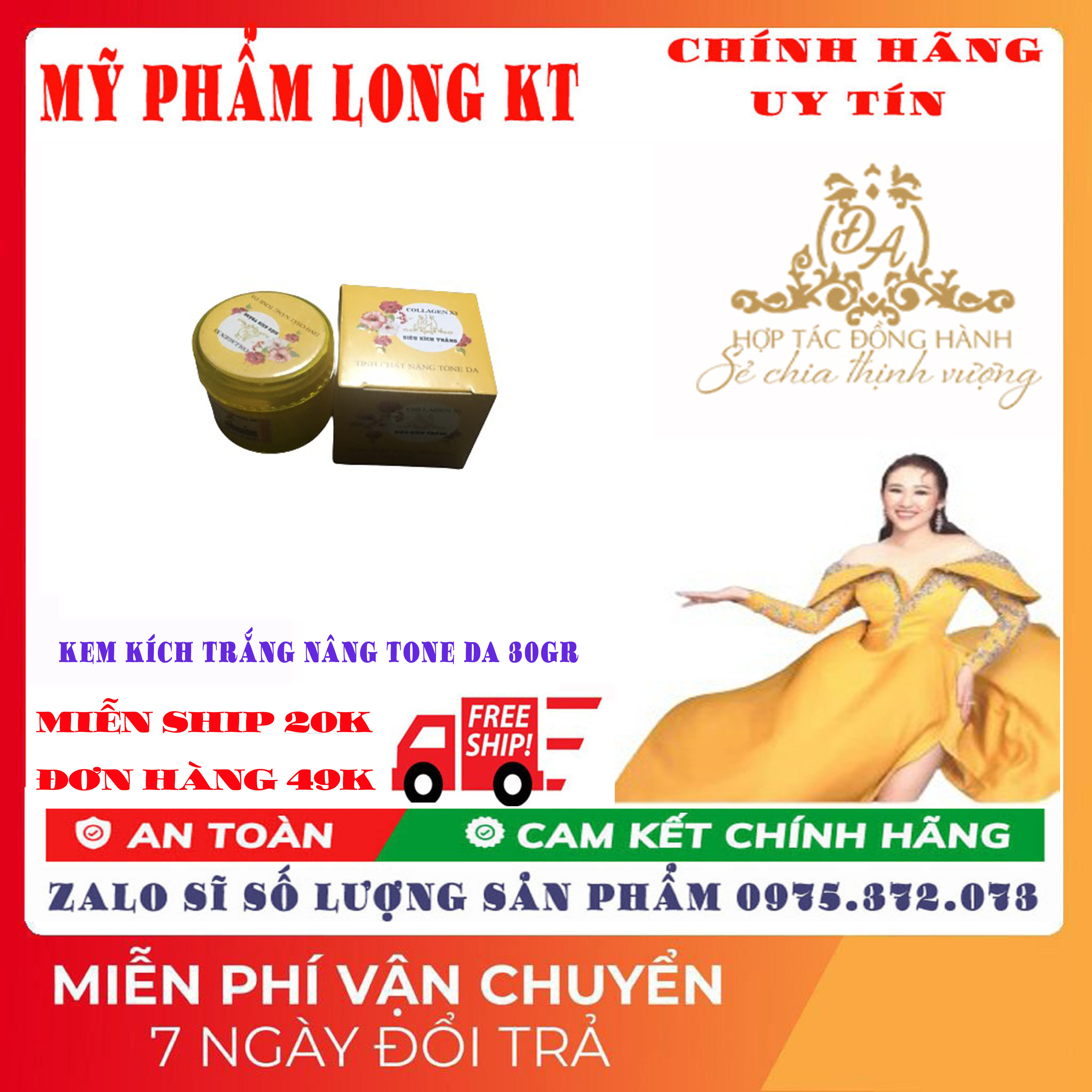 [Miễn Ship - 20K - Chính Hãng Giá Sĩ Đông Anh] Kích Trắng Collagen X3 Với Chất Kem Thì Khỏi Phải Bàn...thơm Hơn Cả Nước Hoa Thấm Cực Kỳ Nhanh