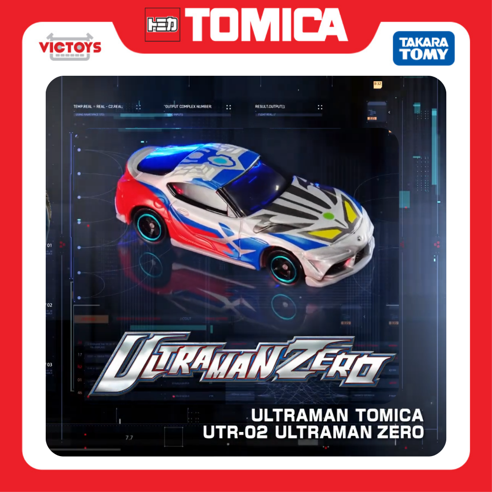 Xe mô hình Tomica [Asia] ULTRAMAN TOMICA UTR-02 ULTRAMAN ZERO 919704 Fullbox Chính Hãng Takara Tomy - Victoys