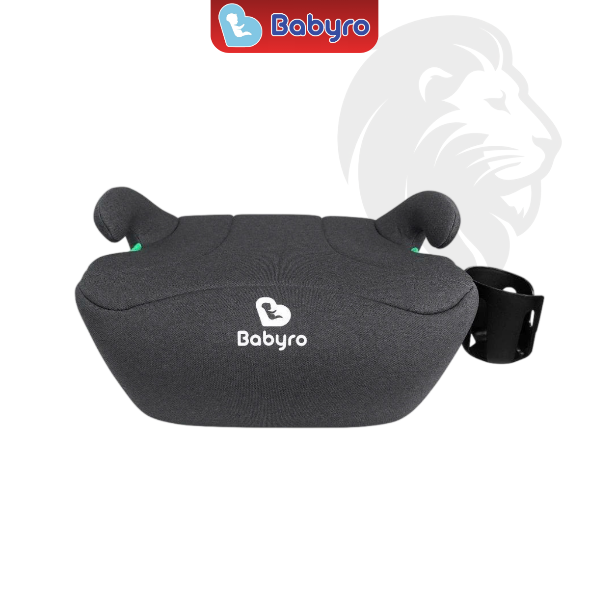 Ghế Ngồi Ô Tô Cho Bé BABYRO Booster Plus Có ISOFIX Ghế Đệm Nâng Ô Tô Cao Cấp Tiêu Chuẩn i-Size Cho Bé Từ 6 Đến 12 Tuổi