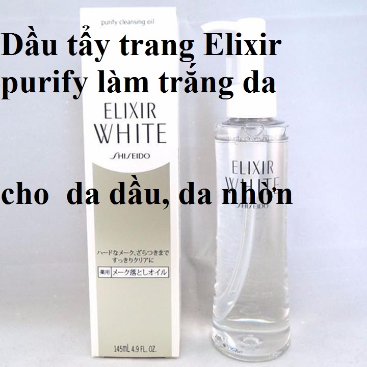 Dầu Tẩy Trang Shiseido Elixir Purify Cleansing Oil 145Ml Nhật Bản Nội Địa