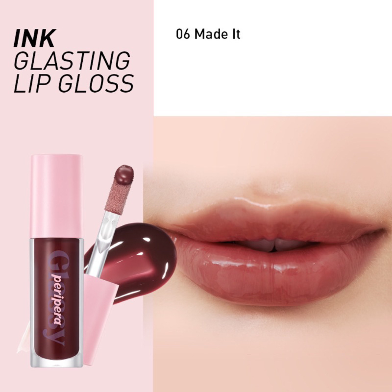 Son Bóng Peripera Ink Glasting Lip Gloss 4.5ml [01 - 02 - 03 - 04 - 05 - 06]