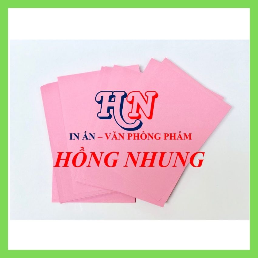 [SALE] Xấp 100 tờ Bìa Thái A4 Đủ màu Bìa Cứng A4 định lượng 180 gsm