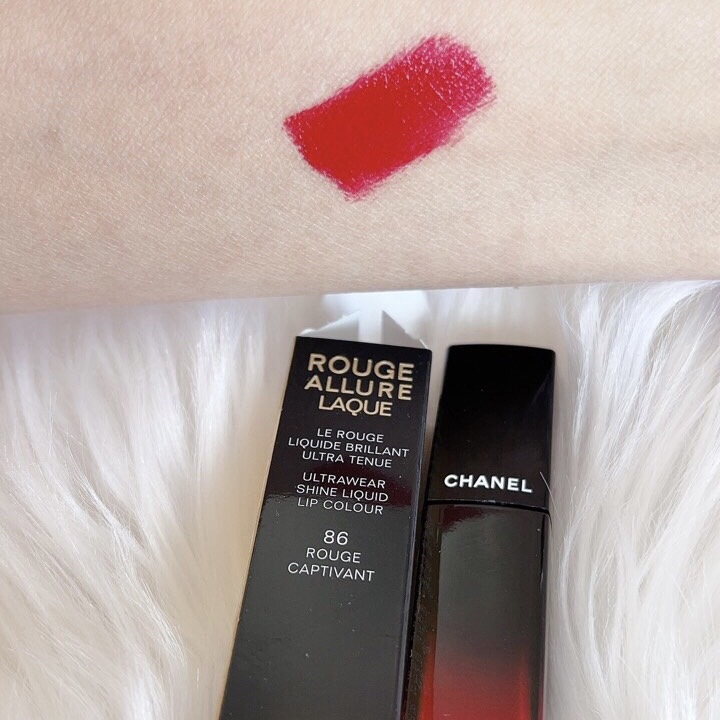 Son kem chanel 86 rouge captivant màu đỏ vip