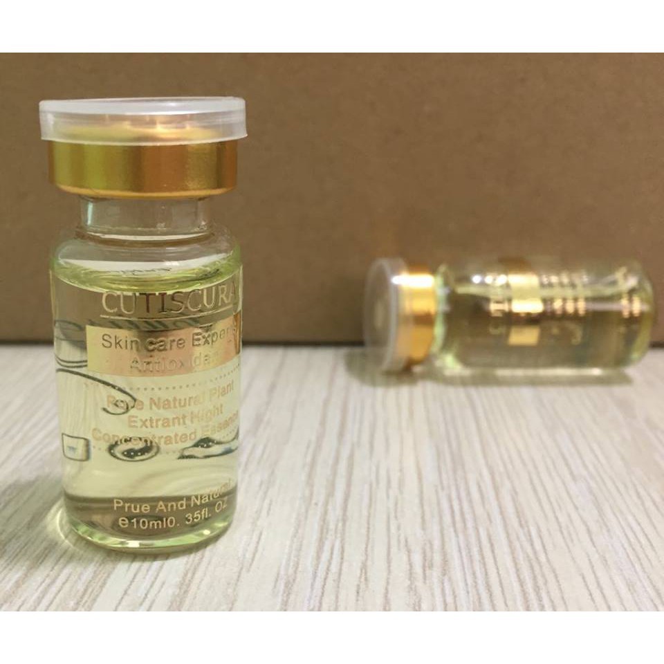 Tế bào gốc Cutiscura nám tàn nhang trắng da nâng cơ sẹo rỗ [ tách lẻ 1 ống ] sản phẩm đa dạng cam kết sản phẩm nhận được giống như hình và mô tả