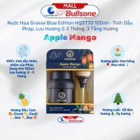 Nước Hoa Ô Tô Cao Cấp Bullsone Grasse Blue Edition Blackberry/Aqua/Apple Mango/Sicilian Lime - Hàng Chính Hãng