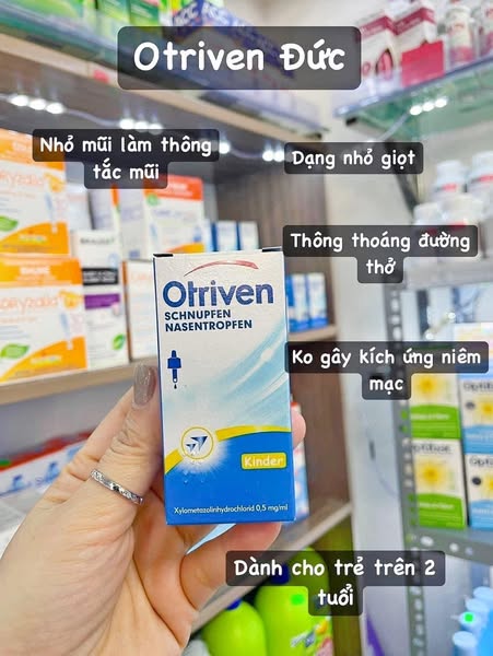 Nhỏ mũi otriven Đức