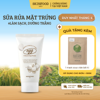 [COIN GIẢM THÊM 10%] - Sữa Rửa Mặt Skinfood Egg White Perfect Pore Cleansing Foam 150ml