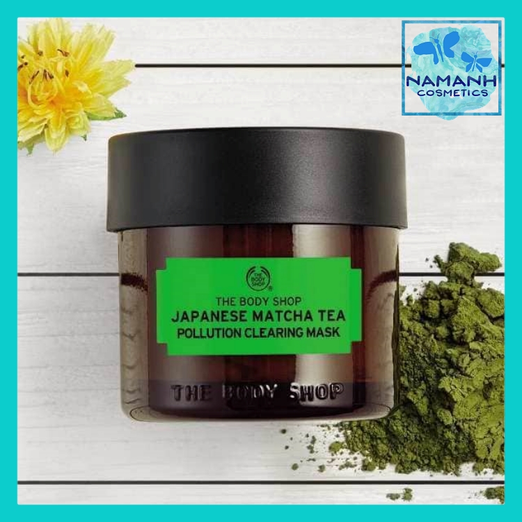 Mặt Nạ Trà Matcha Nhật Bản The Body Shop Japanese Matcha Tea Pollution Clearing Mask