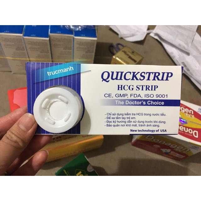 Que Thử Thai Quickstrip Cho Bạn Kết Quả Chính Xác Chất Lượng Đảm Bảo An Toàn Đến Sức Khỏe Người Sử Dụng Cam Kết Hàng Đúng Mô Tả