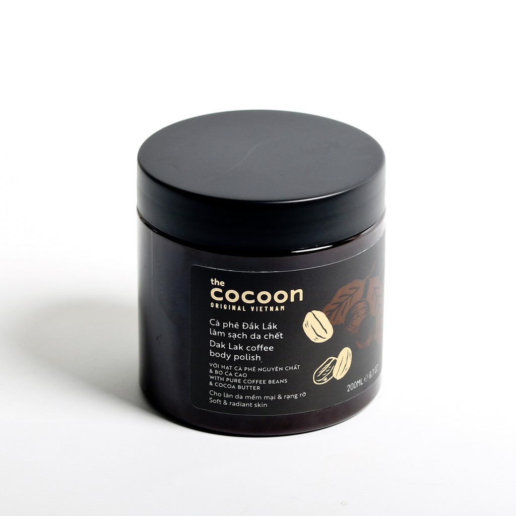 Tẩy da chết toàn thân Cocoon chiết xuất cà phê Đắk Lắk 200ml sản phẩm tốt chất lượng cao và cam kết hàng đúng như hình ảnh