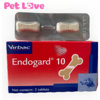 Hộp 2 viên Endogard tẩy giun sán chó (Virbac Brazil)