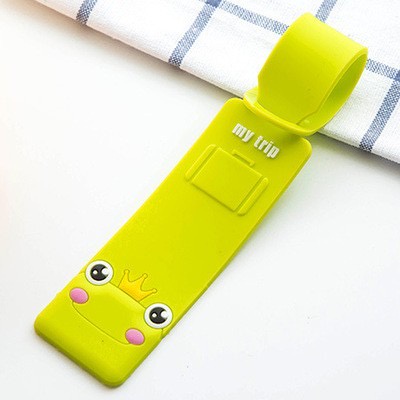 Thẻ tên gắn vali du lịch cặp sách cho bé name tag hành lý bằng nhựa dẻo nhiều mẫu dễ thương TAG01