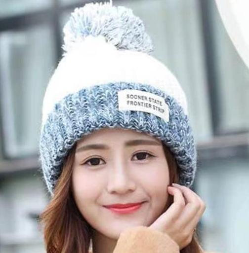 [HCM]NÓN LEN NỮ - MŨ LEN NỮ YARN THỜI TRANG HÀN QUỐC