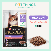 Thức Ăn Ướt Pate cho Mèo Purina Pro Plan Gói 85g