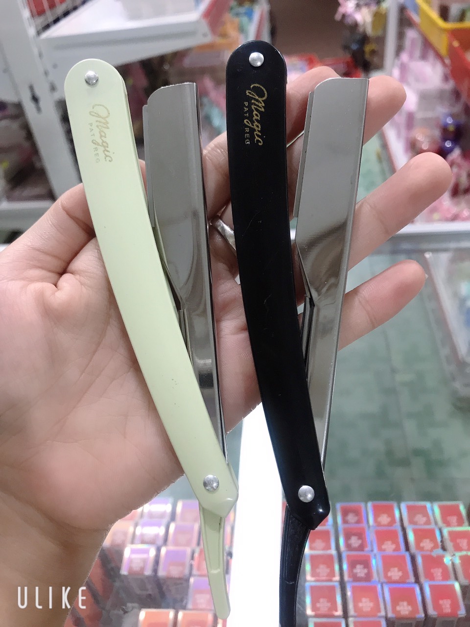 Dao Cạo Mày Có Thay Lưỡi Lam Có 2 Màu Xịn Xò