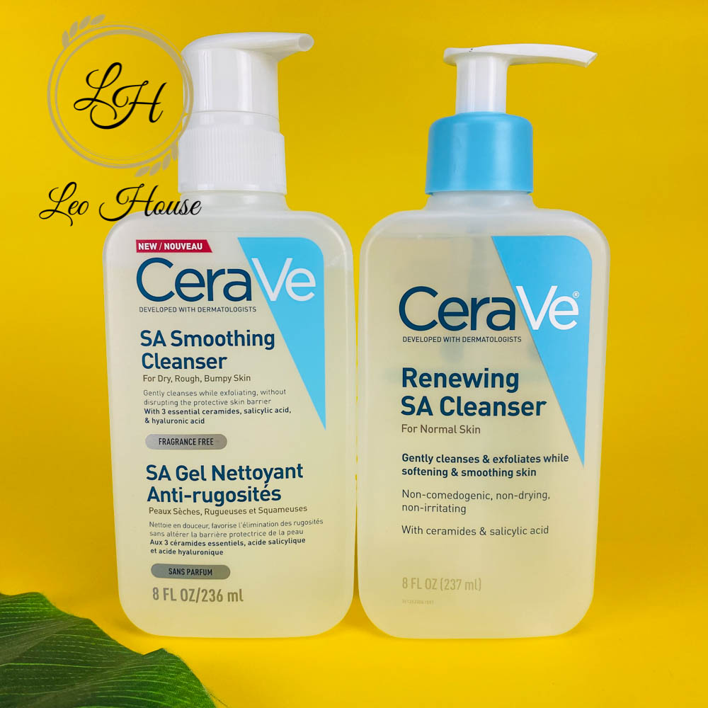 Sữa Rửa Mặt Cerave Sa Cleanser - Làm Sạch Bụi Bẩn Không Gây Khô Da Dưỡng Ẩm