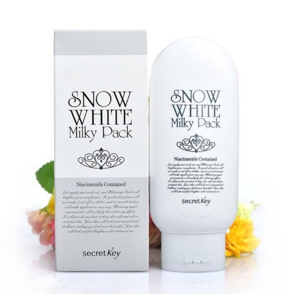 [Hcm]Kem Tắm Trắng Snow White Milky Pack