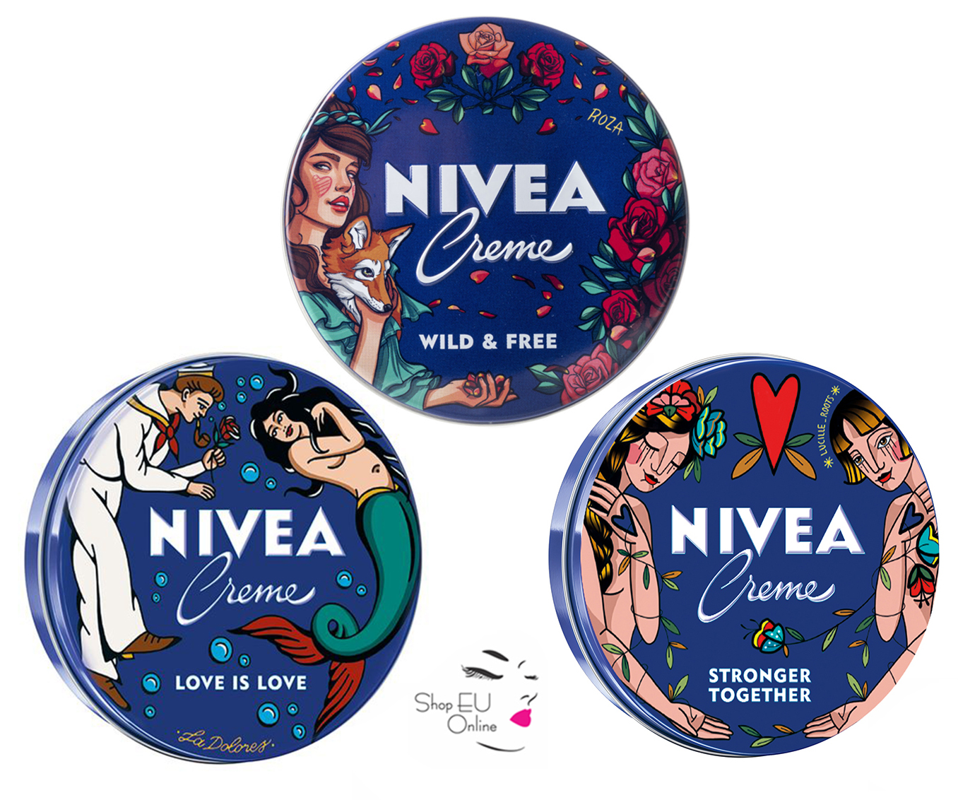 Kem Dưỡng Da - Dưỡng Ẩm Sâu - Nivea Tattoo - Germany - Đức